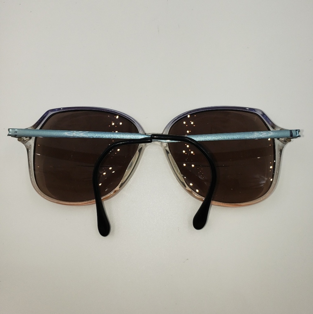 Vintage Mirari Luxottica Blue Sunglasses Frames - Picture 2 of 5